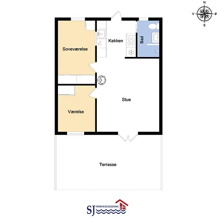 Lyst Og Indbydende Sj582 Apartament *
